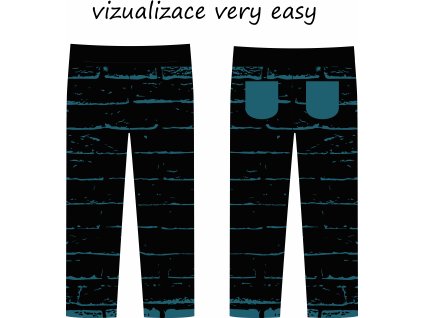 KALHOTY VERY EASY SLIM I NORMAL UŠITÉ VIZUALIZACE
