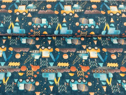 LETNÍ softshell  Bagříci na jeans