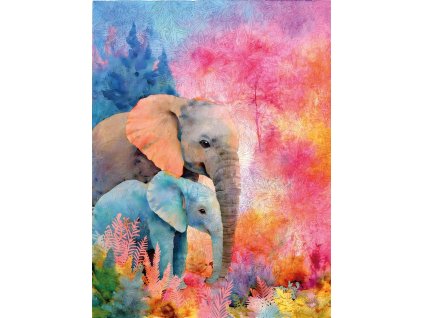 Sloni a mandaly 60x80 eshop