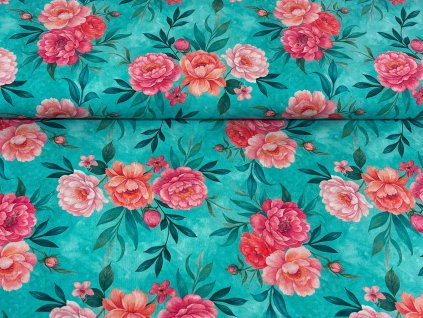 Pivonky na tyrkysove uvodni