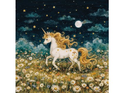 Jednorožec na louce 38x38 eshop