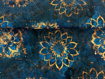 Zlate mandaly na modre uvodni