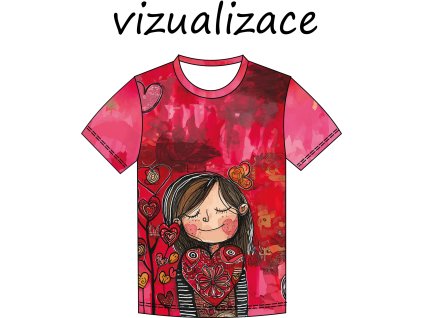 vizualizace tričko