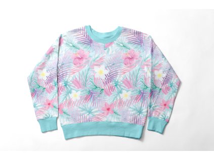 pastelova havaj mikina