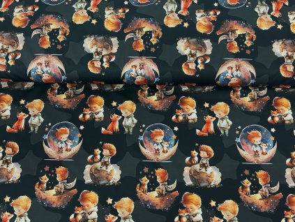 Micropeach Malý princ na černé 0,5 m