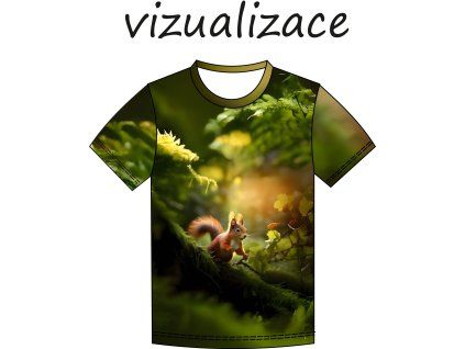 vizualizace tričko