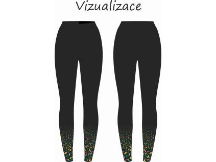 barevné kapky vizu
