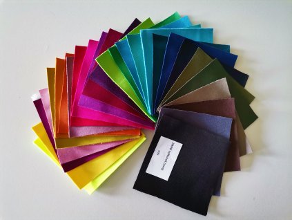 Vzorník Zimních softshellů