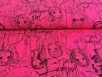 teplakovina fachsion girls fuchsie