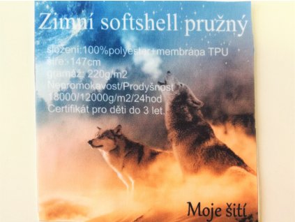 vzorek zimní soft pružný