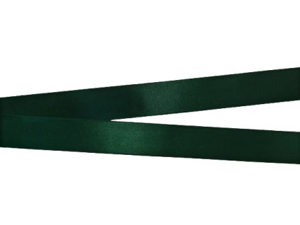 Atlasová stuha 24mm tmavě zelená