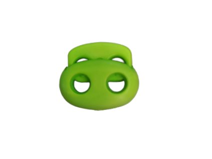 Brzdička dvoušňůrová velká Neon zelená
