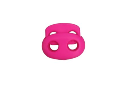 Brzdička dvoušňůrová velká Neon růžová