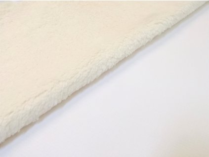ZIMNÍ softshell s beránkem bílý