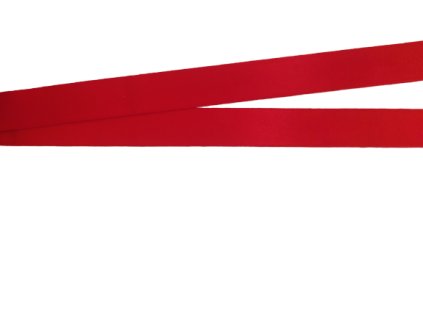 Atlasová stuha 20 mm červená