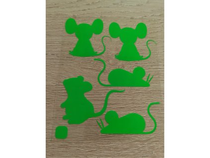 zelené myšky