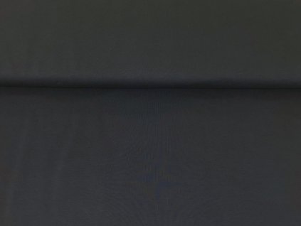 Teplákovina s elastanem Tmavě šedá K