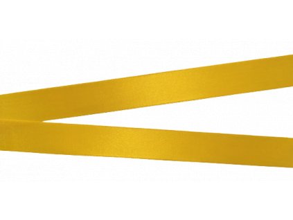 Atlasová stuha 24mm jasně žlutá
