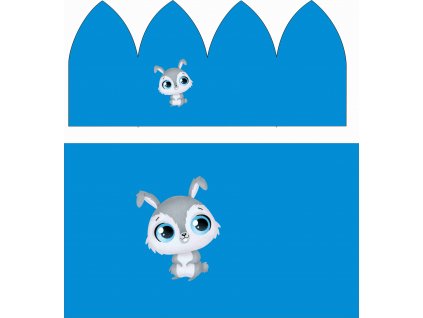 návrh králíček modrý