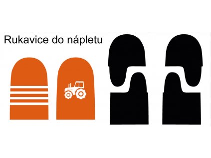 traktůrek oranžová