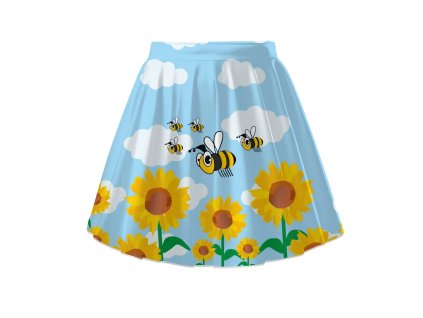 vizualizace ušitá vcelky