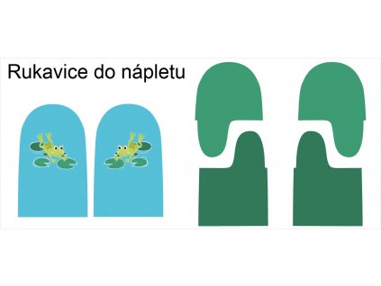 rukavice Žabičky