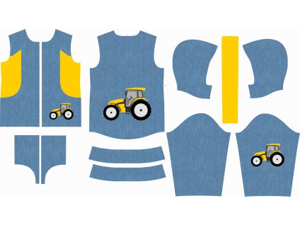 bunda zlutytraktorjeans