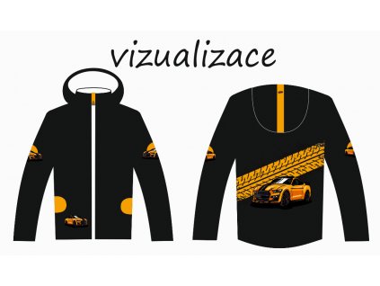 žluté auto