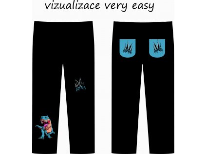 KALHOTY VERY EASY SLIM I NORMAL UŠITÉ VIZUALIZACE OK
