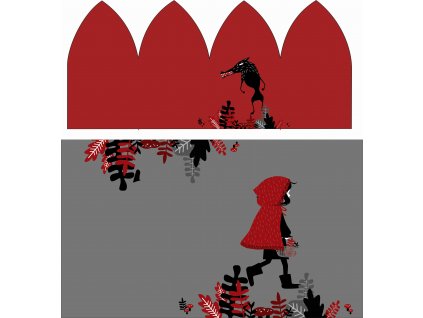 čepice, nákrčník karkulka