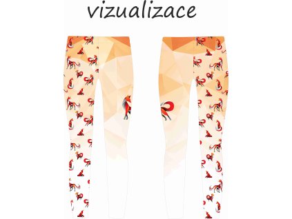 zrzavá liška UŠITÉ