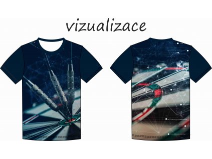 terč a šipky vizualizace