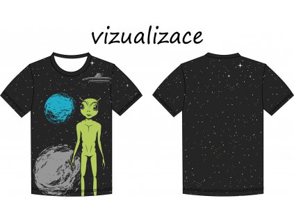 Mimozemšťan vizualizace