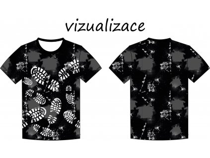 Stopy od bot vizualizace