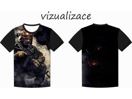 vizualizace pánské voják