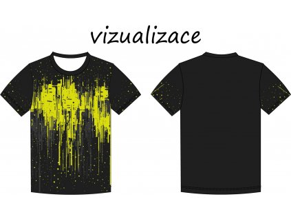 Žluté fleky vizualizace