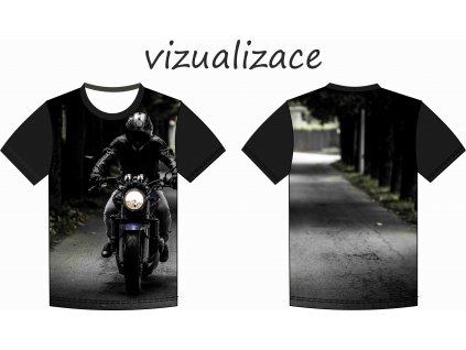 vizualizace motorkář