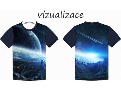 vizualizace pánské tričko