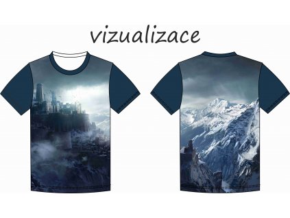 vizualizace pánské tričko