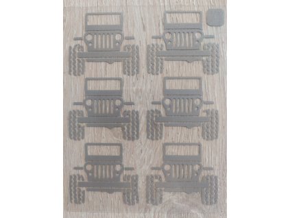 Nažehlovací reflexní obrázky -Offroad