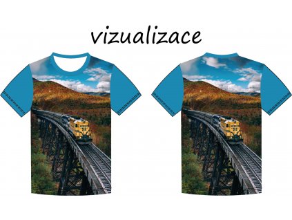 žlutý vláček vizu