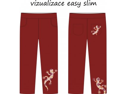EASY SLIM vizualizace Ještěrky a mandaly