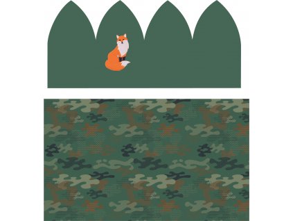 vizualizace Č+N Zelený maskáč a lišky