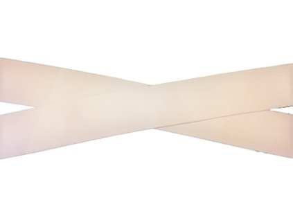 pruženka 4cm bílá