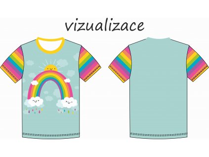 duha a sluníčko vizualizace