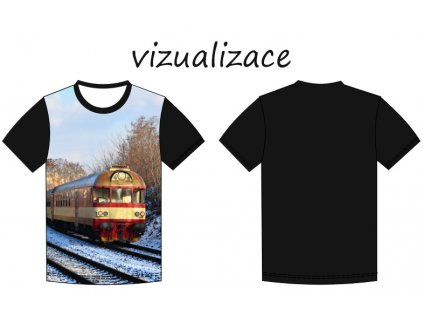 osobní vlak tričko