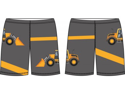 Bagr a pruhy vizualizace