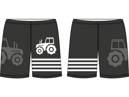 Traktůrek a proužky vizualizace