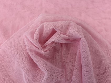 Světle růžový tyl