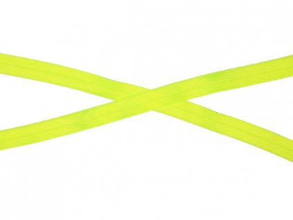 Lemovací pruženka lesklá Neon žlutá